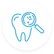 Periodontal gum disease treatments icon